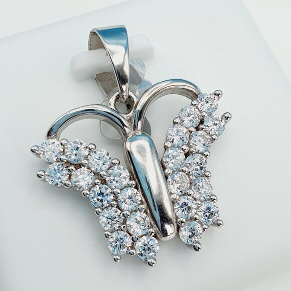 "925 Sterling Silver Cubic Zirconia Pendant, U19254761 - Picture 2 of 11